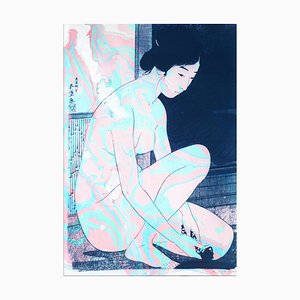 After Hashiguchi Goyo, Nude Geisha, 2021, Cyanotype-RWC-1395337