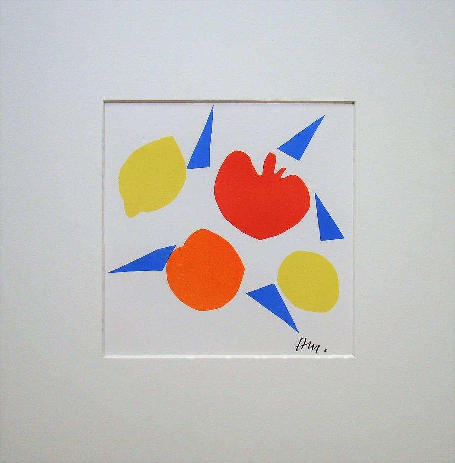 After Henri Matisse, Composition, 1956, Lithograph