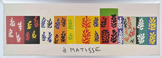 After Henri Matisse, Composition the Velvet, Vintage Offset Poster, 2002