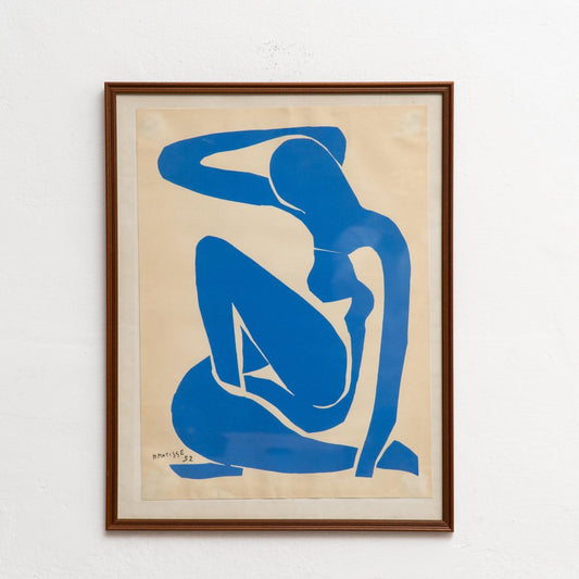 After Henri Matisse, Nu Bleu, Lithograph, 1970