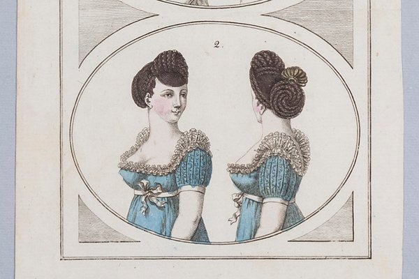 After Horace Vernet, Series: Costume Parisien. No. 29, Fashion Graphics: Headgear, 1805, France-FSD-1117687