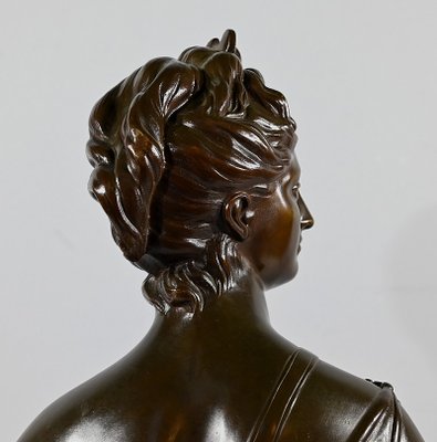 After Houdon, Diana the Hunter, Late 19th Century, Bronze-RVK-1793603