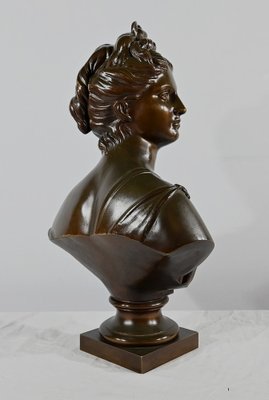 After Houdon, Diana the Hunter, Late 19th Century, Bronze-RVK-1793603