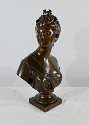 After Houdon, Diana the Hunter, Late 19th Century, Bronze-RVK-1793603