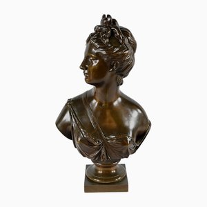 After Houdon, Diana the Hunter, Late 19th Century, Bronze-RVK-1793603