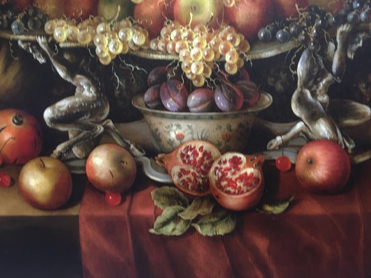 After J. B. Monnoyer, Triumph of Fruit & Flowers, 2008, Oil on Canvas-YUW-1309746