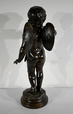 After J-B. Pigalle, Cupidon, Late 1800s, Bronze