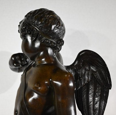 After J-B. Pigalle, Cupidon, Late 1800s, Bronze-RVK-1406177