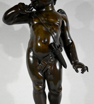 After J-B. Pigalle, Cupidon, Late 1800s, Bronze-RVK-1406177