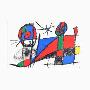 After Joan Miró, Composition VI, Lithograph, 1974-ZCI-1760374