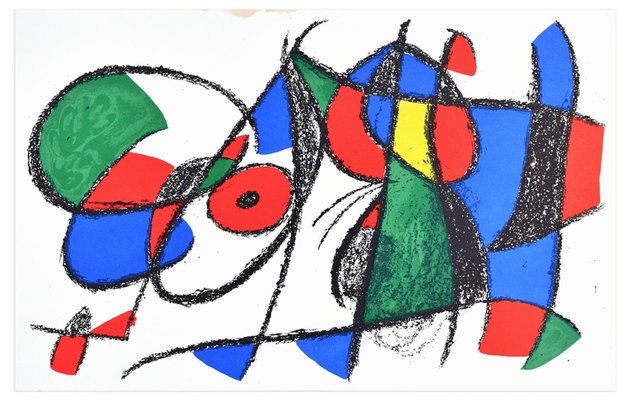 After Joan Miró, Composition VIII, Lithograph, 1974-ZCI-2025134