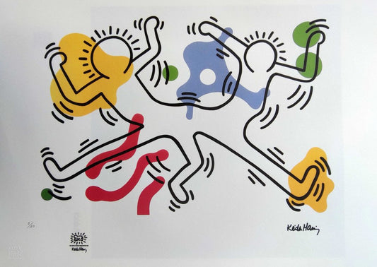 After Keith Haring, Untitled, Silkscreen, 20th Century