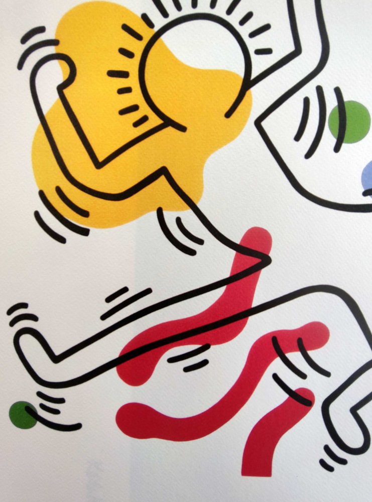 After Keith Haring, Untitled, Silkscreen, 20th Century