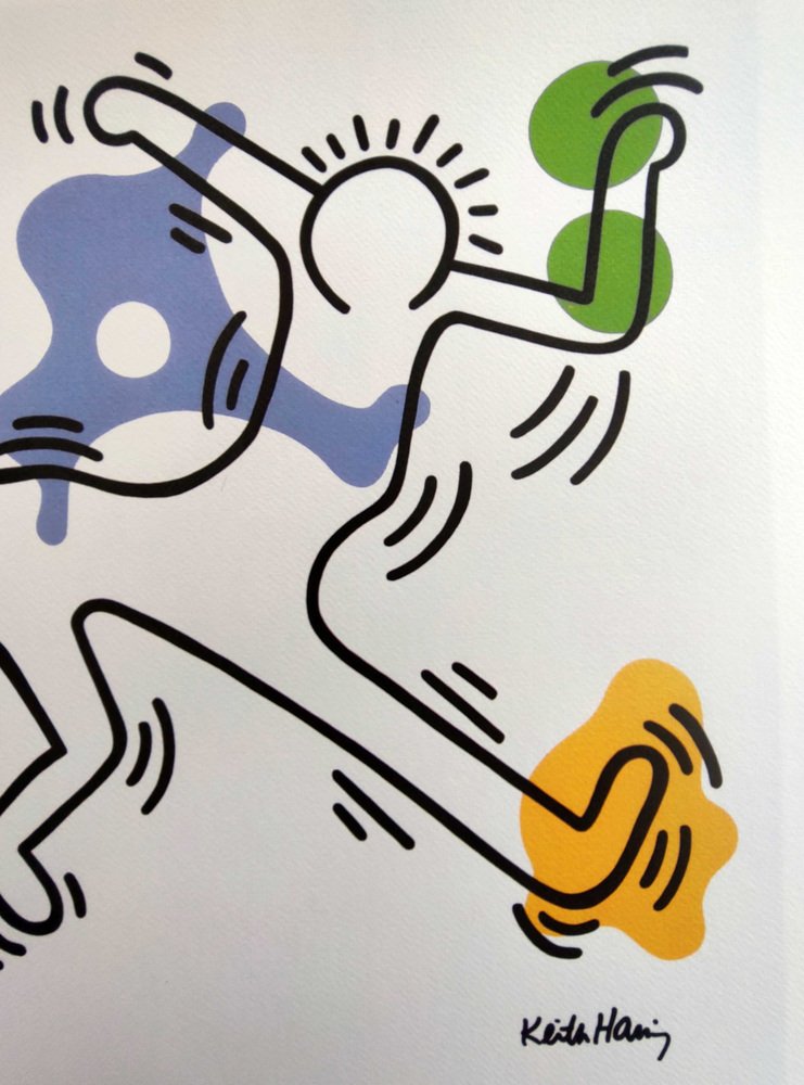 After Keith Haring, Untitled, Silkscreen, 20th Century