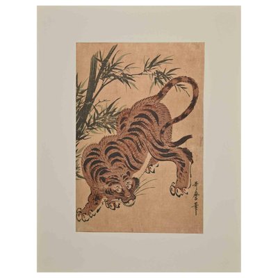 After Kitagawa Utamaro, Tiger, Screenprint, Mid-20th Century-ZCI-2024935