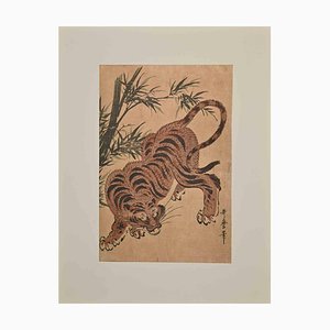 After Kitagawa Utamaro, Tiger, Screenprint, Mid-20th Century-ZCI-2024935