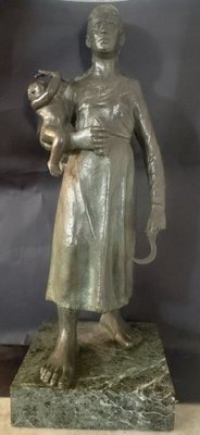 After Libero Andreotti, Figure, 20th Century, Bronze on Marble Base-FOI-1741464