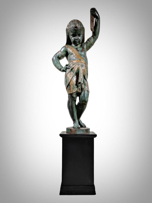 After Mathurin Moreau, Val d'Osne Egyptian Sculpture, 1880, Cast Iron