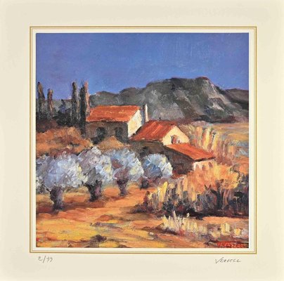 After Nicholas Verrall, Landscape, Lithograph, Late 20th Century-ZCI-2029094