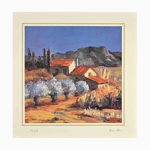 After Nicholas Verrall, Landscape, Lithograph, Late 20th Century-ZCI-2029119