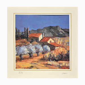 After Nicholas Verrall, Landscape, Lithograph, Late 20th Century-ZCI-2025246