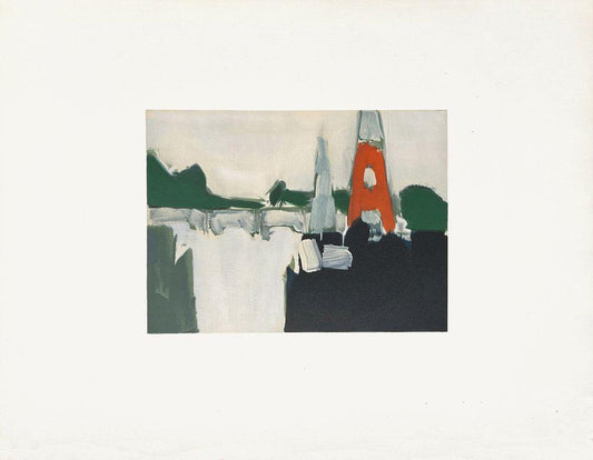 After Nicolas De Staël, La Tour Eiffel, 1974, Lithograph on Arches Paper