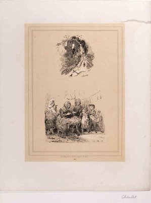 After Nicolas Toussaint Charlet, Grandma, Early 19th-Century, Lithograph-ZCI-1272506