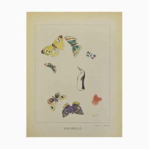 After Odilon Redon, Composition of Animals, Lithograph, 1923-ZCI-2025074