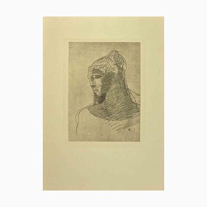 After Odilon Redon, Illustration from the Series Les Fleurs du Mal, 1923, Etching-ZCI-1775972