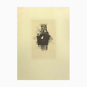 After Odilon Redon, Illustration from the Series Les Fleurs du Mal, 1923, Etching-ZCI-1775975