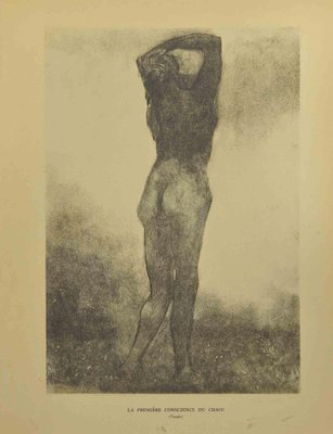 After Odilon Redon, La Première Conscience du Chaos, Lithograph, 1923-ZCI-2029141