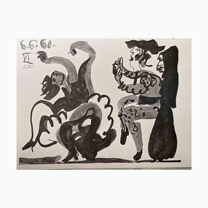 After Pablo Picasso, Danseuse et Picador, Photolithograph, 1960s-ZCI-1324411