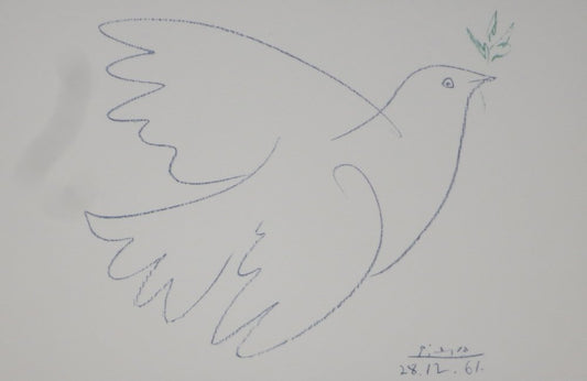 After Pablo Picasso, Dove for Peace, Lithograph