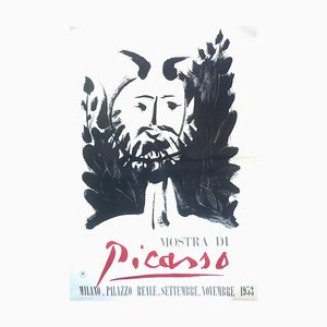 After Pablo Picasso, Faun: Milan Exhibition Poster, 1953, Offset Print-ZCI-1758843