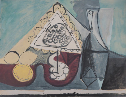 After Pablo Picasso, Table with Lemons, 1960, Lithograph