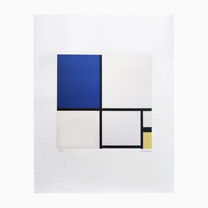 After Piet Mondrian Composition Limited Edition, 1970s, Lithograph-QGR-2020312