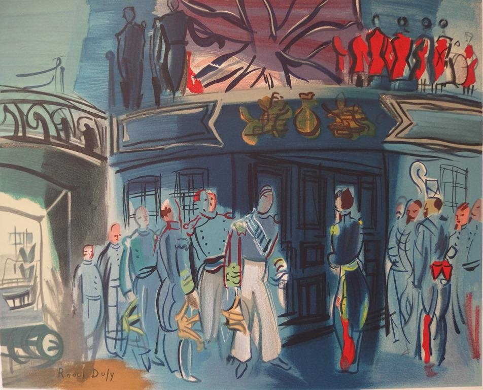 After Raoul Dufy, Reception of an Admiral, 1930s, Lithograph