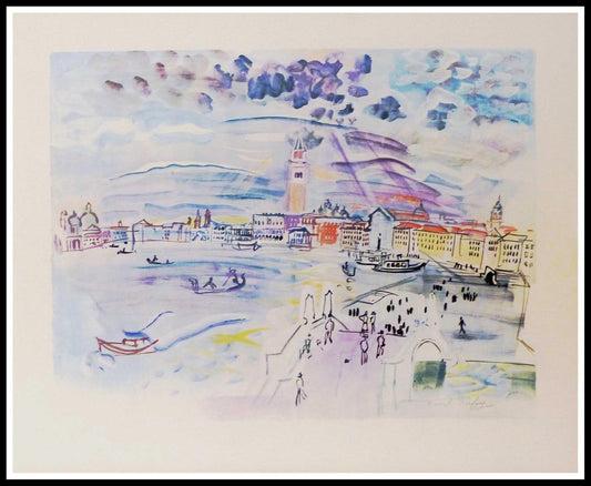 After Raoul Dufy, Venice, 1949, Offset Print