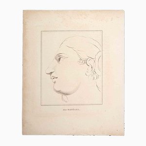 After Raphael, Thomas Holloway, Portrait, Original Etching, 1810-ZCI-1165785