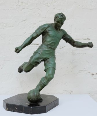 After Raymond Tschudin, Footballer, 1930s, Metal-YVE-1394891