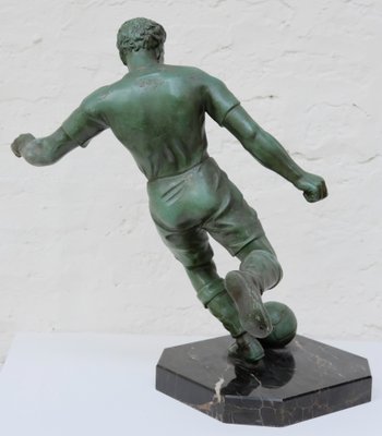 After Raymond Tschudin, Footballer, 1930s, Metal-YVE-1394891