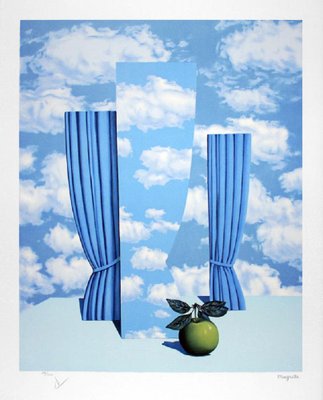 After René Magritte, The Beautiful World, Lithograph-KHH-1316167