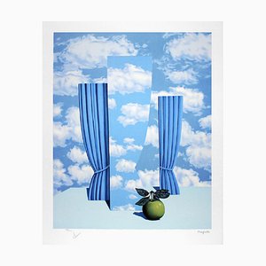 After René Magritte, The Beautiful World, Lithograph-KHH-1316167