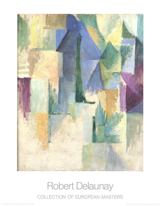 After Robert Delaunay, Window Picture, Print