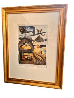 After Salvador Dali, Normandy, 1969, Lithograph, 1960s, Framed-SEI-1407382