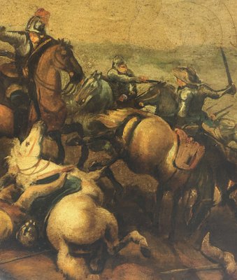 After Salvator Rosa, Cavalry Battle, 2002, Oil on Canvas-YUW-1309754