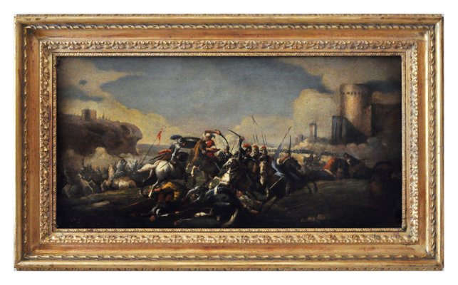 After Salvator Rosa, Cavalry Battle, 2006, Oil on Canvas-YUW-1309761