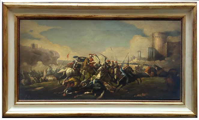 After Salvator Rosa, Cavalry Battle, 2006, Oil on Canvas-YUW-1309761