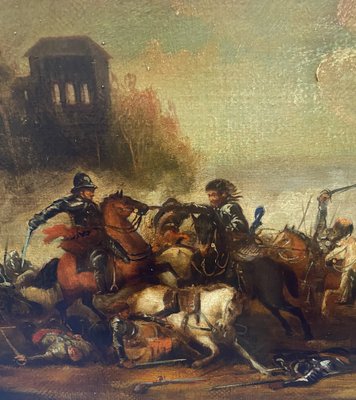 After Salvator Rosa, Cavalry Battle, 2006, Oil on Canvas-YUW-1309764