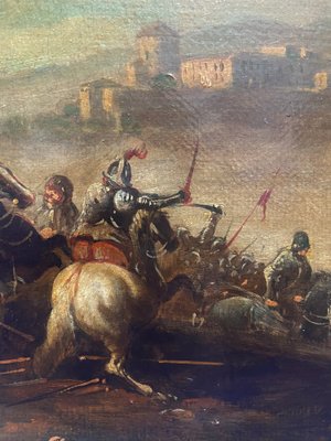 After Salvator Rosa, Cavalry Battle, 2006, Oil on Canvas-YUW-1309764